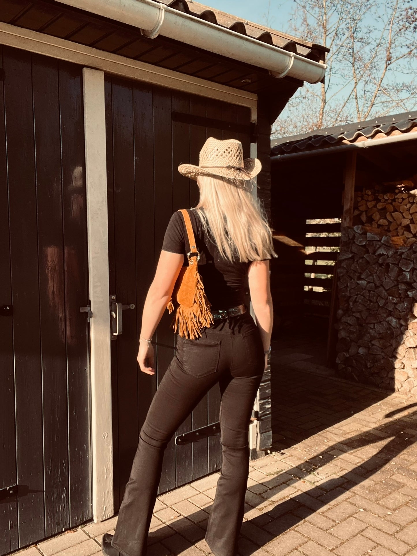 Zwarte Flair Jeans