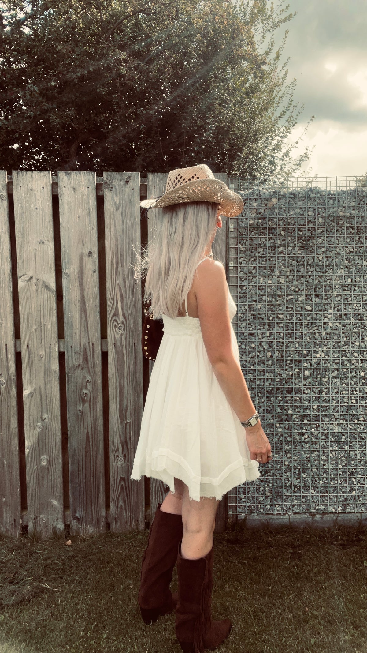 Witte jurk