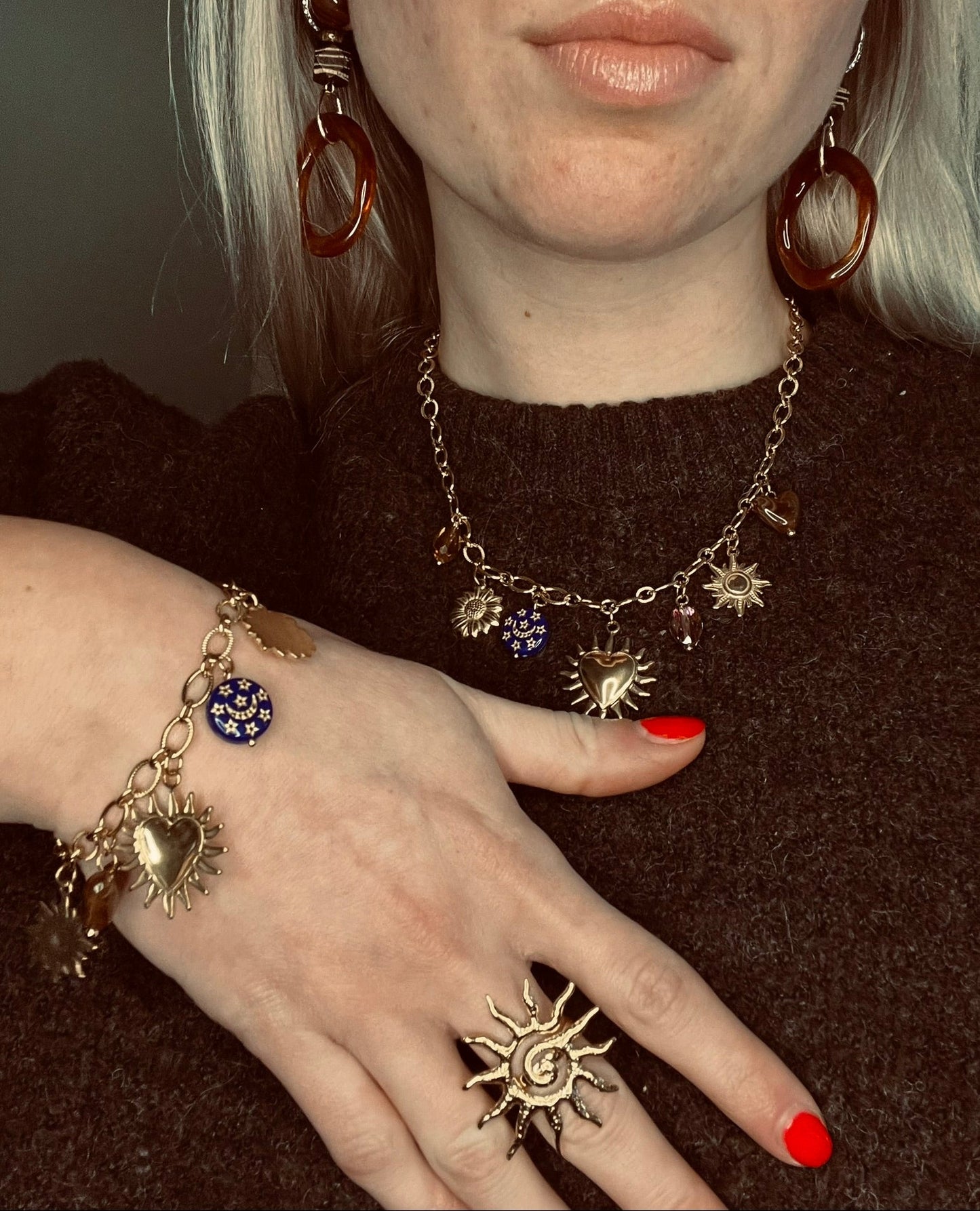 Gouden Sieraden Bedelset