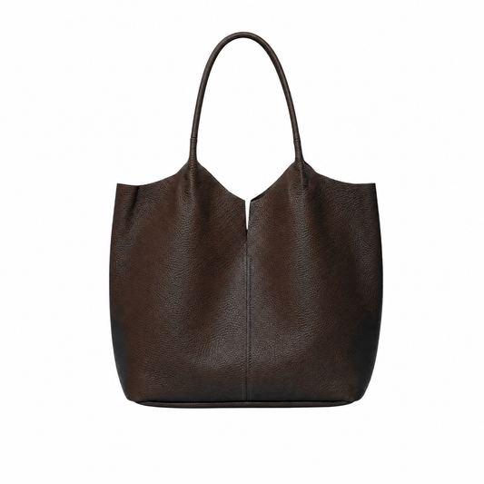 Bruine leren tas