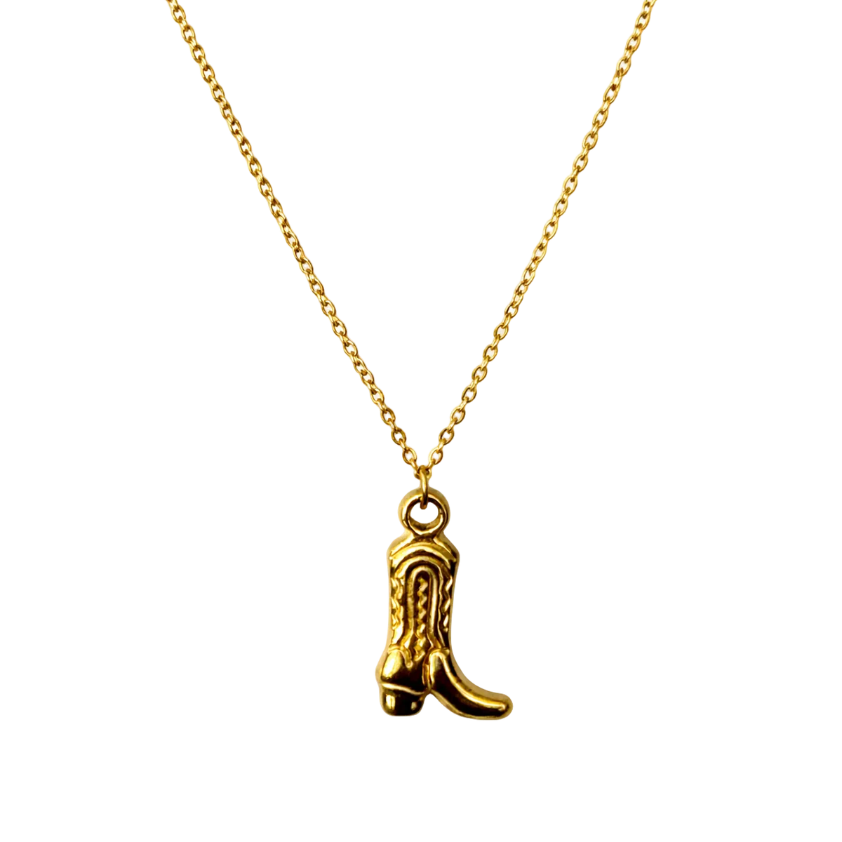 Ketting Met Cowboylaars Goud