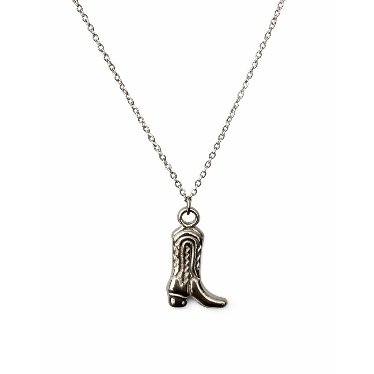 Ketting Met Cowboylaars Zilver