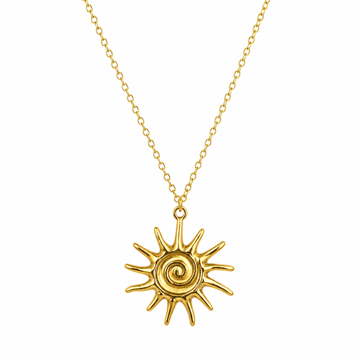 Zon Ketting Goud
